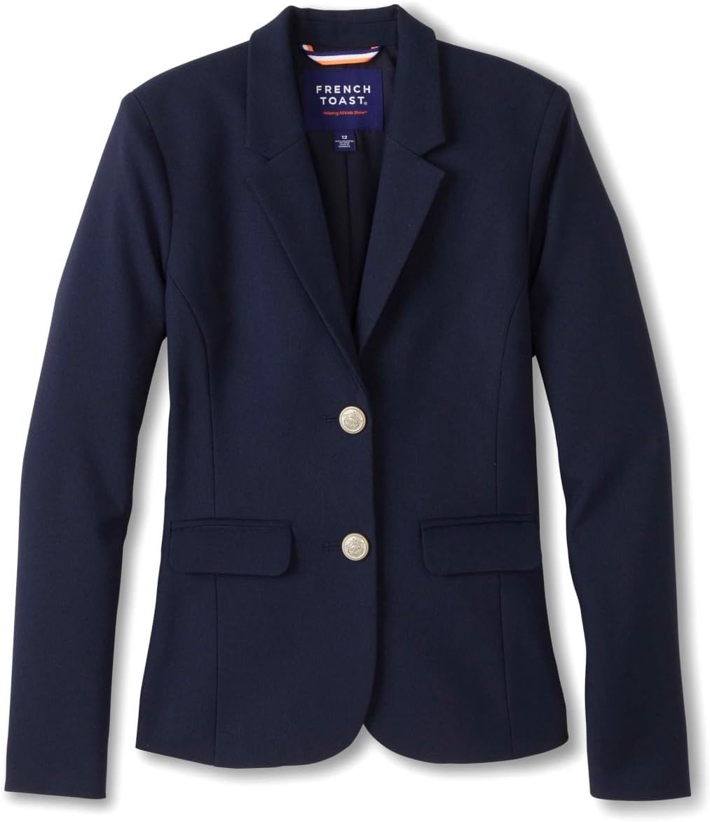 French Toast Women's Classic School Blazer 12 Navy