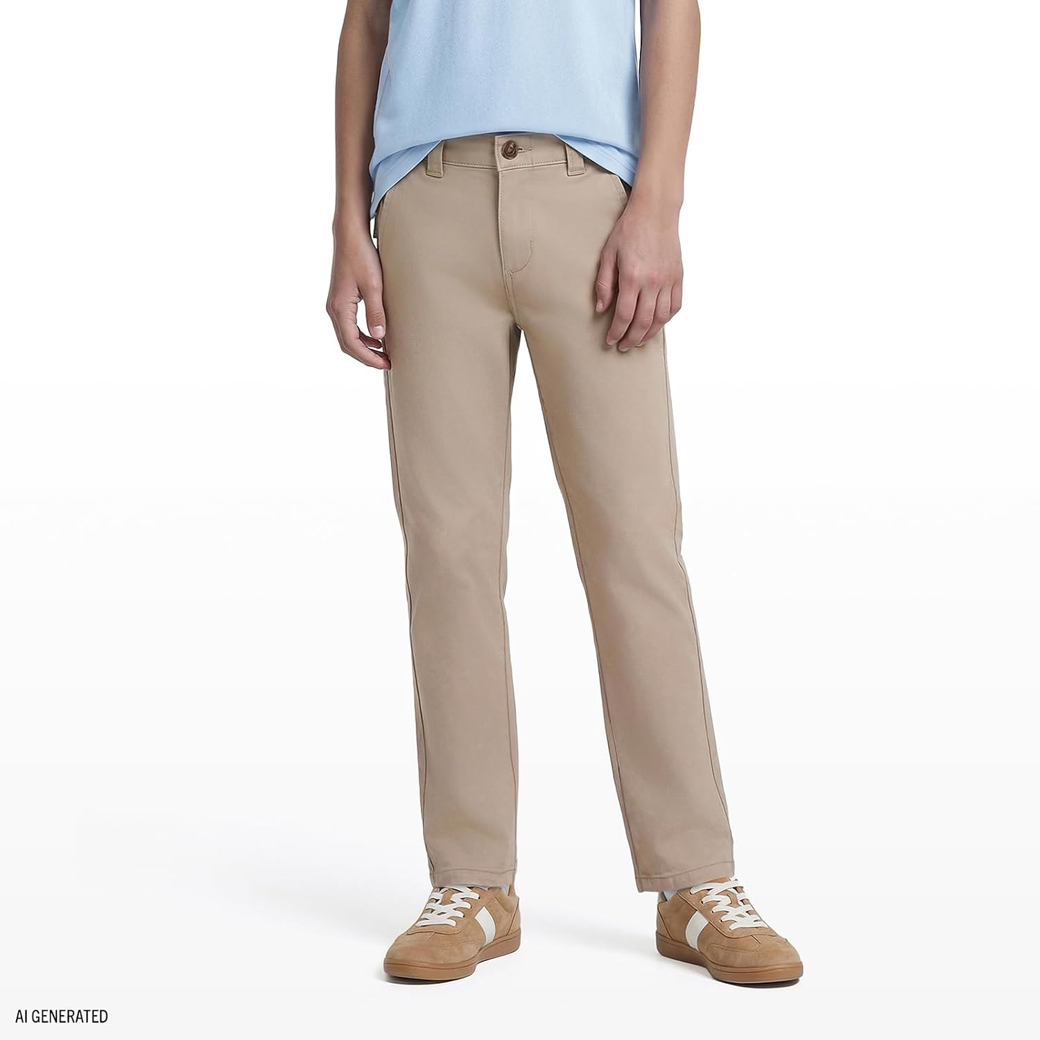 Izod Boys' School Uniform Twill Pants